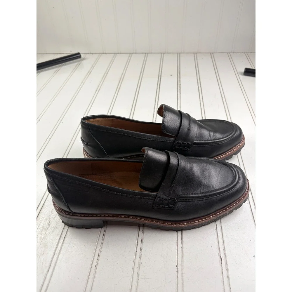 Madewell Vintage Y2K The Corinne Lugsole Italian Loafers Women's Size 8